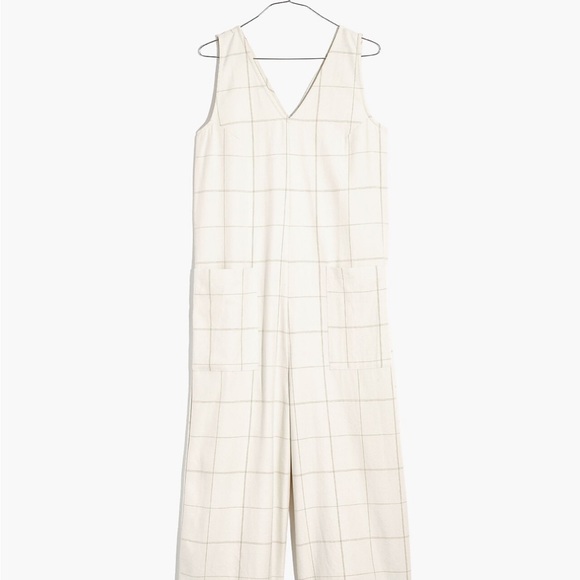 Madewell x LAUDE the Label Pocket Jumpsuit in Windowpane | Small - Picture 5 of 5